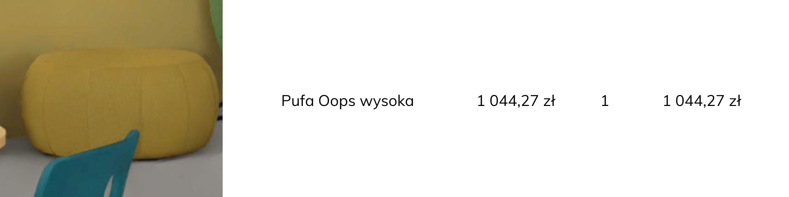 pufy w szkolnej strefie ciszy