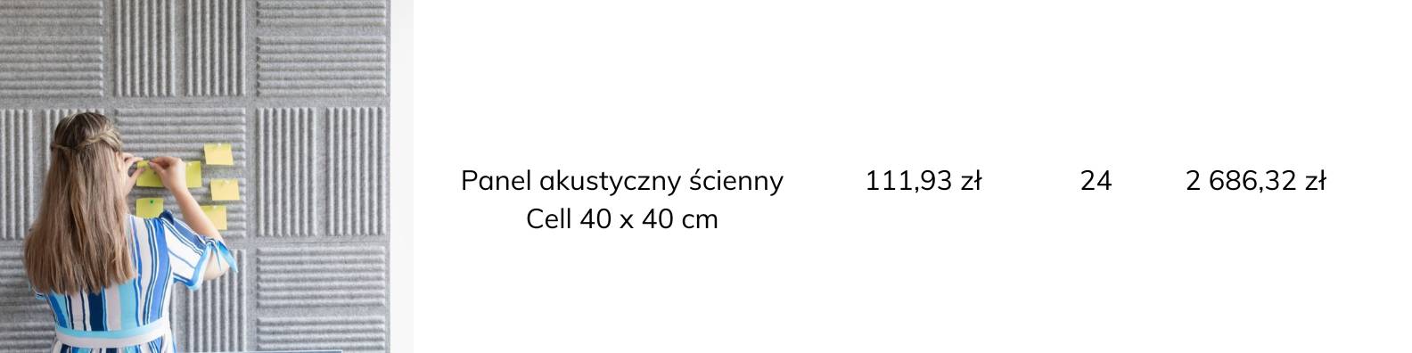 panele ścienne Cell