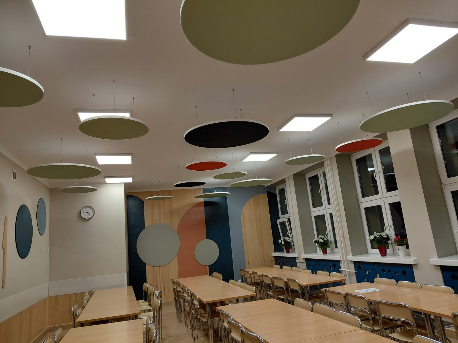 panele akustyczne wiszące