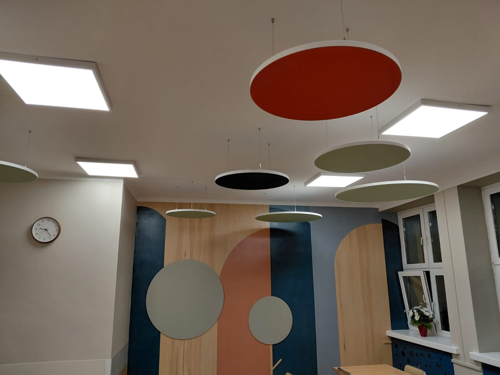 panele akustyczne w szkole - strefa ciszy